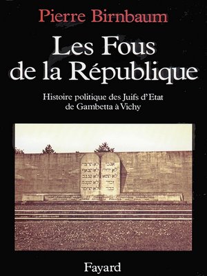 cover image of Les Fous de la République